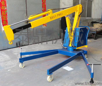 手动旋转电动升降吊车